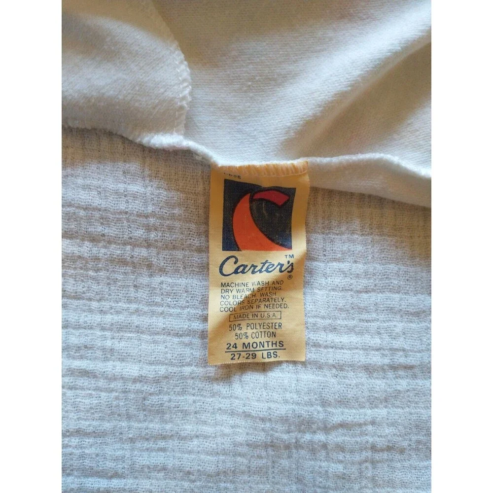 24m Vintage Carters Baby Seashell Sundress